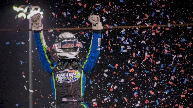 First Strike: Emerson Axsom Scores First USAC Sprint Win At Bubba Raceway