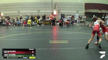 90 lbs Round 1 (6 Team) - Matt Blanke, American Gladiators-Thunder vs Dylan Russo, Ares