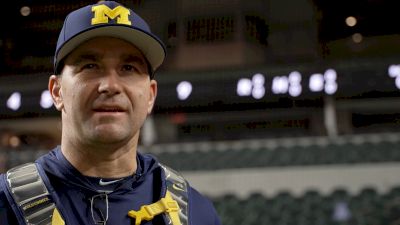 Michigan Head Coach Erik Bakich At The State Farm College Baseball Showdown