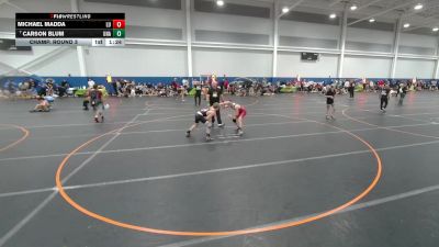 126 lbs Champ. Round 3 - Carson Blum, Unattached vs Michael Madda, Level Up