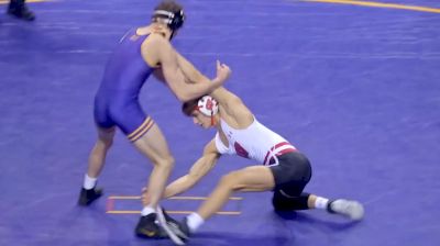 165 lb, DJ Hamiti, Wisconsin vs Austin Yant, UNI