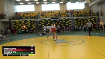 138 lbs Cons. Round 3 - Tanner Smith, MANCHESTER vs Zanden Lewis, CANTON SOUTH