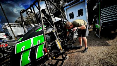 CJ Leary Ready To Get Back On Track After Tough Luck In  USAC Winter Dirt Games Opener