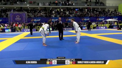 Alina Dubosa vs Shirley Rocio Almeida Arguello 2026 European Jiu-Jitsu IBJJF Championship