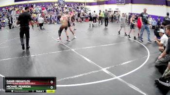 115 lbs Semifinal - Michael Pearson, Carolina Reapers vs Danir Mikhaylov, James Island Youth Wrestling C