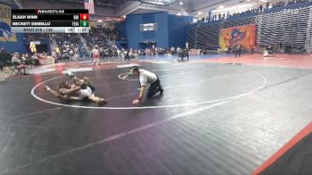 138 lbs Prelim - Beckett DeMello, Thomas Edison vs Elijah Winn, Bergen Catholic