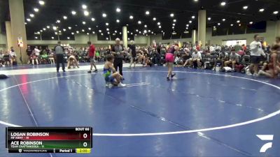 144 lbs Placement Matches (32 Team) - Ace Robinson, Team Chattanooga vs Logan Robinson, MF Army