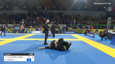 TOMMY LILLESKOG LANGAKER vs ADRIAN KOZICZ 2022 European Jiu-Jitsu IBJJF Championship