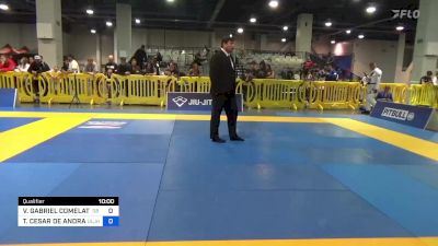 VÍTOR GABRIEL COMELATO PERES vs THIAGO CESAR DE ANDRADE SILVA 2023 American National IBJJF Jiu-Jitsu Championship