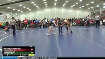 160 lbs Round 5 (6 Team) - Michael Kimbrough, Nebraska Silver vs Kohen Rilley, Montana Silver