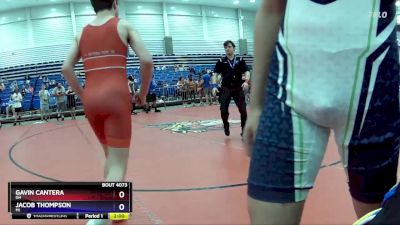 136 lbs Semifinal - Gavin Cantera, OH vs Jacob Thompson, MI