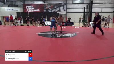 67 kg Consi Of 8 #2 - Zach Keal, West Point Wrestling Club vs Austin Almaguer, Spire Wrestling Club