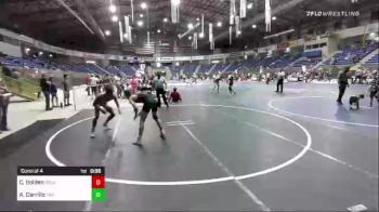 126 lbs Consi Of 4 - Camdyn Golden, Rocket WC vs Alex Carrillo, Triple C