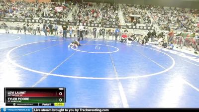 56 lbs Cons. Semi - Levi Launit, Mat Demon WC vs Tyler Moore, St. Maries WC