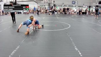 100 lbs Round 4 (6 Team) - Brady Genard, Mat Assassins Black vs Wyatt Kiner, Revival Legacy
