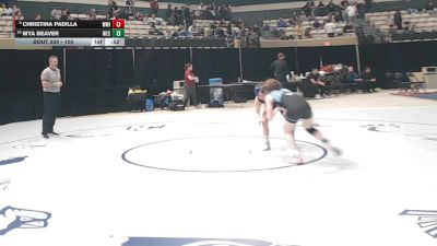 100 lbs Cons. Round 1 - Christina Padilla, Winters Mill vs Mya Beaver, Westminster