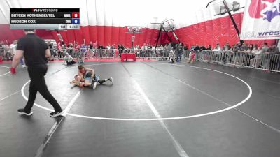 106 lbs Cons. Rd Of 16 - Brycen Kothenbeutel, Mn Elite vs Hudson Cox, Sebolt Wrestling Academy