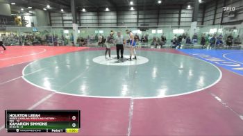 157 lbs Round 1 (4 Team) - Houston Leeah, NORTH CAROLINA WRESTLING FACTORY - RED vs Kamarion Simmons, D1 ELITE