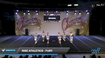RISE Athletics - Fury [2022 L1 Junior - D2] 2022 CCD Champion Cheer and Dance Grand Nationals