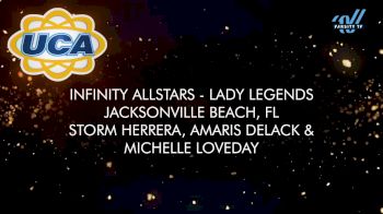 Infinity Allstars - Lady Legends [2025 L4 Senior - Medium Day 2] 2025 UCA & UDA All Star National Championship