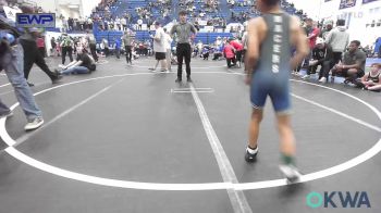 64 lbs Consi Of 8 #1 - Jameson Cartwright, Midwest City Bombers Youth Wrestling Club vs Braylen Jones, Newcastle Youth Wrestling