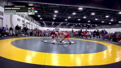 105 lbs Round 3 - Parker Workman, Burnett Trained vs Blake Givens, Wrestling University