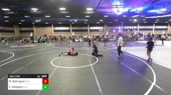 101 lbs Semifinal - Maya Rodriguez, Dominate WC vs Esperanza Gallegos, NM Gold