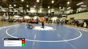 124 lbs Round Of 64 - Carlos Salazar, Hewlett vs Ty Jorgenson, Newtown