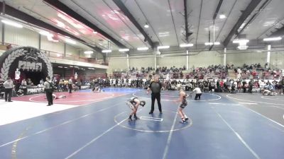 106 lbs Quarterfinal - Shane Robertson, No Team vs Kai Mickelbart, High Elevation WC
