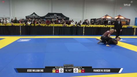 Francis W. Deegan vs Jesse William Eng 2026 Pan IBJJF Jiu-Jitsu No-Gi Championship