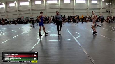 98 lbs Round 4 (6 Team) - Wyatt Sartori, Dragonball GT vs Matt Harrington, Rambler WC