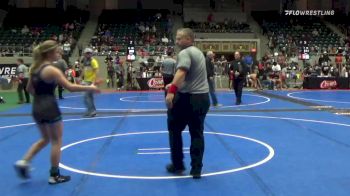 110 lbs Round Of 16 - Allie Etter, Lady Outlaw Wrestling Academy vs Ashlyn Masters, Pryor Tigers