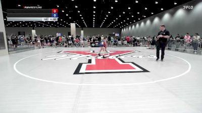 81 lbs Champ. Round 1 - Aaliyah Romero, Juggernauts vs Brinley Leyba, Team Tulsa Wrestling Club