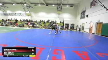 184 lbs 7th Place Match - Ben Setum, Cerritos College vs Bobby Ramirez, Rio Hondo