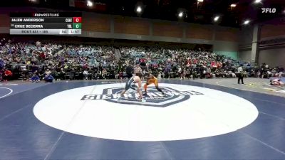 165 lbs Prelim - Jalen Anderson, Central vs Cruz Becerra, Vista Del Lago