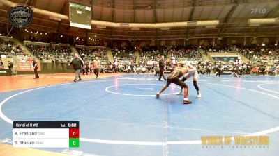 85 lbs Consi Of 8 #2 - Kashta Freeland, The Glasgow Wrestling Academy vs Silas Stanley, Dragons Junior Wrestling Club