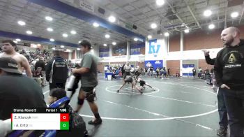 106 lbs Champ. Round 3 - Alijah Ortiz, Clovis North vs Zach Klarcyk, Porterville