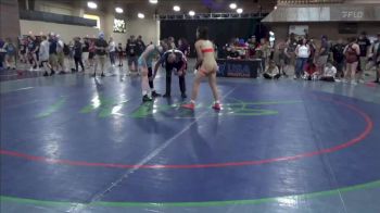 127 lbs Cons 8 #1 - Sarah Conner, Lake Highlands Club Wrestling vs Sophie Grunhuvd, Mine Yard Dogs Wrestling Club