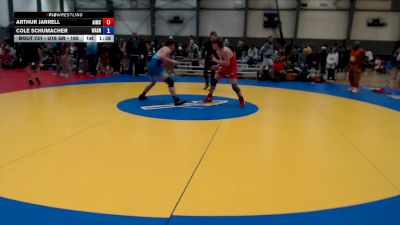 U16 GR - 165 lbs 1st Place Match - Arthur Jarrell, Askeo International Mat Club vs Cole Schumacher, Washington