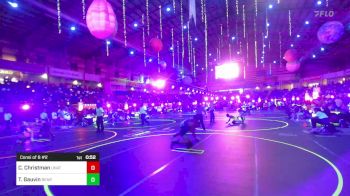 109 lbs Consi Of 8 #2 - Collin Christman, Unattached vs Travis Gauvin, Bear Cave WC