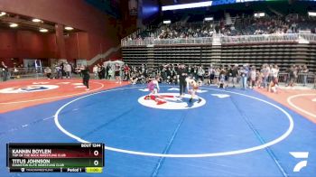 74 lbs Champ. Round 2 - Titus Johnson, Evanston Elite Wrestling Club vs Kannin Boylen, Top Of The Rock Wrestling Club