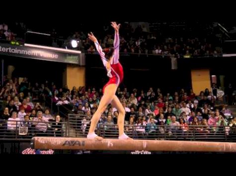 Kyla Ross - Balance Beam Finals (1st place!) - 2012 Kellogg's Pacific Rim Championships