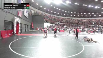 138 lbs Champ. Round 2 - Penelope Juarez, Waukesha Wrestling Club vs Evelyn Sears, Chilton/Hilbert