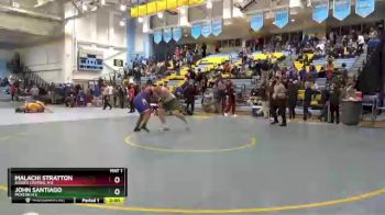 285 lbs Cons. Round 1 - Nikko Sarson, Christiana H S vs Aidan Zellman, St Marks H S