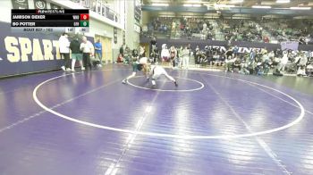 103 lbs 5th Place Match - Bo Potter, Great Falls High/MSDB, MT vs Jamison Didier, Williston