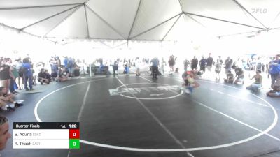 94 lbs Quarterfinal - Saluna Acuna, Coachella Valley WC vs Kylie-Ann Thach, Eastvale Elite