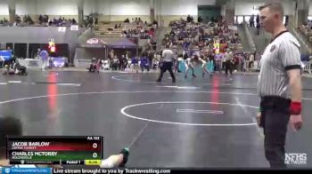 AA 152 lbs 3rd Place Match - Jacob Barlow, Coffee County vs Charles Mctorry, Nolensville