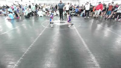 60 lbs Final - Braxsley Stetler, Backyard Barbies Purple - G vs Adalynn Pratt, WV Lunatics - G