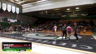 184 lbs JR Reed, Cleveland State vs Kolby Flank, Bloomsburg