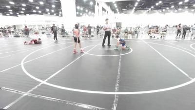 100 lbs 2nd Place - Ezra Alvarez, Aniciete TC vs Aaliyah Tapia, Kalispell WC